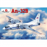 Antonov An-32B Civil Aircraft - Amodel 1/72