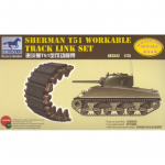 Sherman T51 Workable Track Link Set - Bronco 1/35