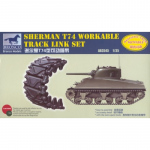 Sherman T74 Workable Track Link Set - Bronco 1/35