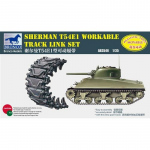 Sherman T54E1 Workable Track Link Set - Bronco 1/35