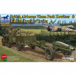 British Airborne 75mm Pack Howitzer & 1/4 Ton Truck...