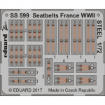Seatbelts France WWII STEEL - 1/72