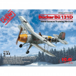 Bcker B 131D, WWII German Training Aircraft - ICM 1/32