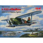 Polikarpov I-153 Chaika WWII Soviet Biplane Fighter - ICM...