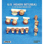 US Heads Set (8 Teile) - Legend 1/35