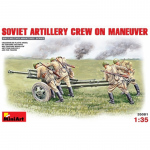 Soviet Artillery Crew on Maneuver - MiniArt 1/35