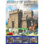 Assault of Medieval Fortress - MiniArt 1/72