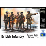 British Infantry, Somme Battle Period 1916 - Master Box 1/35