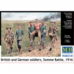 British and German Soldiers, Somme Battle 1916 - Master...