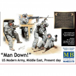 Man Down! US Modern Army, Middle East, Present Day -...
