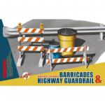 Barricades & Highway Guardrail - Meng Model 1/35