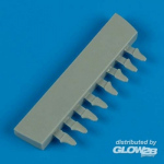 F1M2 pete Wire Covers - Quickboost 1/48