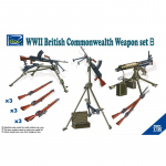 WWII British Commenwealth Weapon Set B - Riich Models 1/35