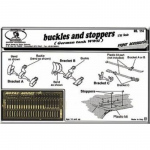 Buckles and Stoppers (for German Tanks) - Royal Model 1/35