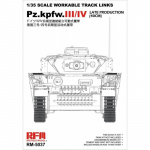 Workable Track Links for Pz.Kpfw.III/IV late Prod. (40cm)...