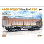 German 48ton Type SSkra Kln Flatcar - T-Model 1/35