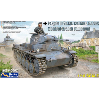 Pz.Kpfw.II Ausf.c A/B/C Modified (French Campaign) - Gecko Models 1/16