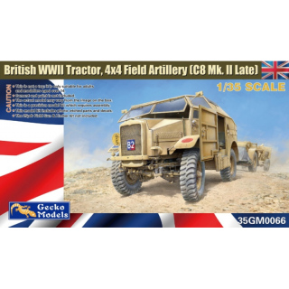 British WWII Tractor, 4x4 Field Artillery (C8 Mk.II Late) - Gecko Models 1/35