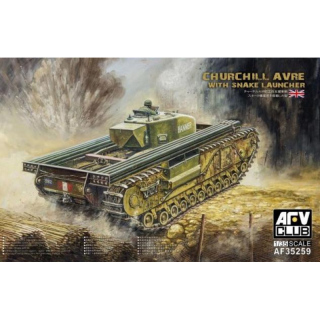Churchill AVRE w. Snake Launcher - AFV Club 1/35