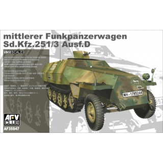 Sd.Kfz. 251/3 Ausf. D mittlerer Funkpanzerwagen - AFV Club 1/35