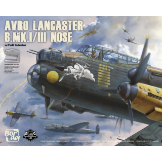 Avro Lancaster B.Mk.I/III Nose w. Full Interior - Border Model 1/32
