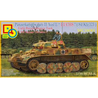 Panzer II Ausf. L LUCHS (Sd.Kfz.123) 9th Panzer Division - Classy Hobby 1/16