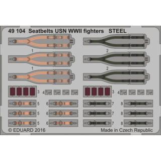 Seatbelts USN WWII Fighters STEEL - 1/48