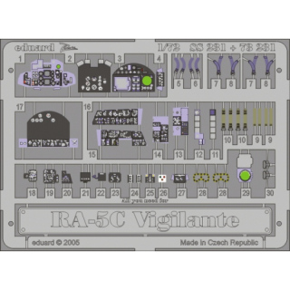 RA-5C Vigilante - Detailset 1/72
