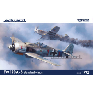 Focke Wulf Fw 190 A-8 standard wings - Eduard 1/72