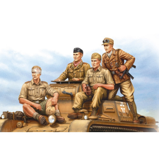 German Tropical Panzer Crew - Hobby Boss 1/35