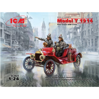 Model T 1914 Fire Truck w. Crew - ICM 1/24