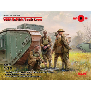 WWI British Tank Crew - ICM 1/35