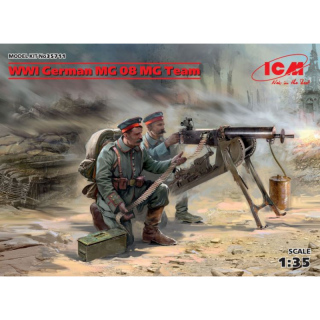 WWI German MG08 MG Team - ICM 1/35