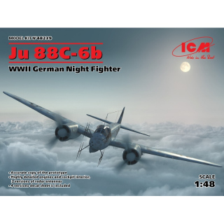Junkers Ju 88 C-6b, WWII German Night Fighter - ICM 1/48