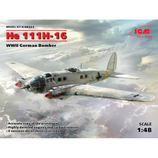 Heinkel He 111 H-16 Bomber - ICM 1/48
