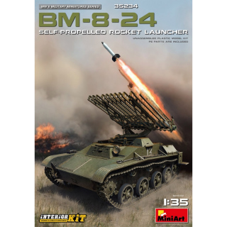 BM-8-24 Self-Propelled Rocket Launcher (Interior Kit) - MiniArt 1/35