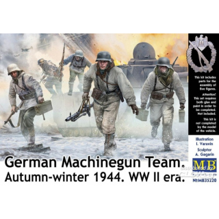 German Machinegun Team (Autumn-Winter 1944) - Master Box 1/35