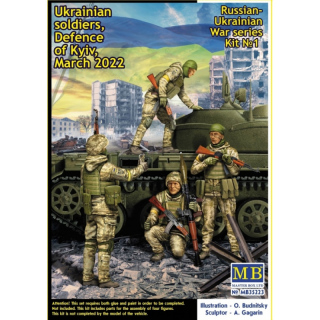 Ukrainian Soldiers, Defence of Kyiv, March 2022 - Master Box 1/35