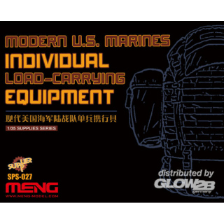 Modern U.S.Marines Individual Load-Carry Carrying Equipment (Resin) - Meng Model 1/35