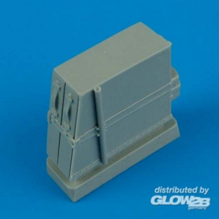 Messerschmitt Bf 109 E Ammunition Boxes - Quickboost 1/32