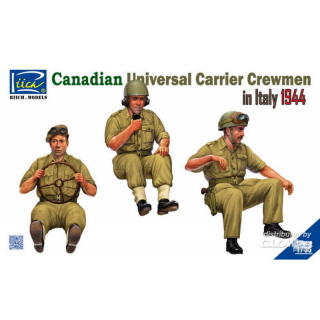 Canadian Universal Carrier Crewmen in Italy 1944