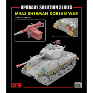 M4A3 Sherman Korean War Upgrade Solution - Rye Field Model 1/35