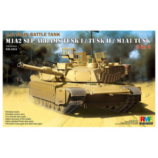 M1A2 SEP Abrams TUSK I / TUSK II / M1A1 TUSK (3in1) - Rye Field Model 1/35
