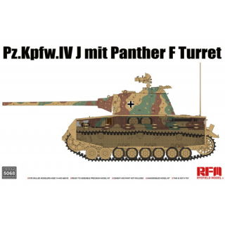 Panzer IV Ausf. J mit Panther F Turm - Rye Field Model 1/35