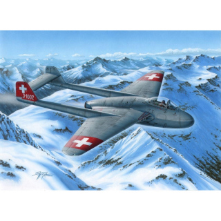 DH.100 Vampire Mk.I The First Jet Guardians of Neutrality - Special Hobby 1/72