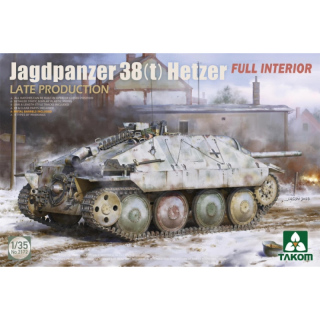 Jagdpanzer 38(t) Hetzer (late Prod.) w. Full Interior - Takom 1/35