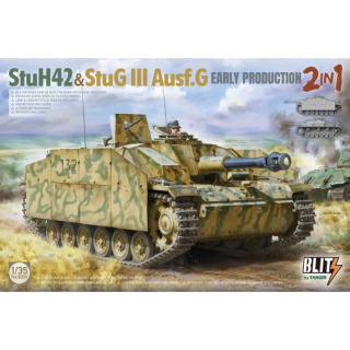 StuH 42 & StuG III Ausf. G (frhe Prod.) 2in1 - Takom 1/35