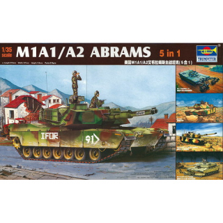 M1A1/A2 Abrams 5in1 - Trumpeter 1/35