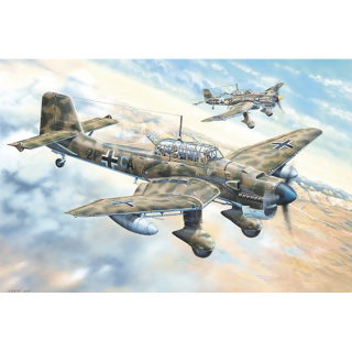 Junkers Ju 87 R Stuka - Trumpeter 1/24