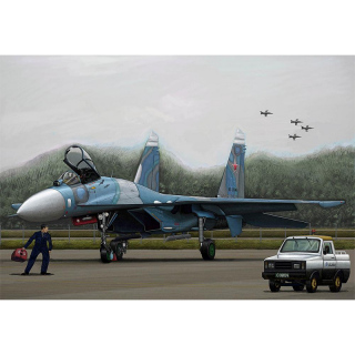 Russian Su-27 Flanker B - Trumpeter 1/144